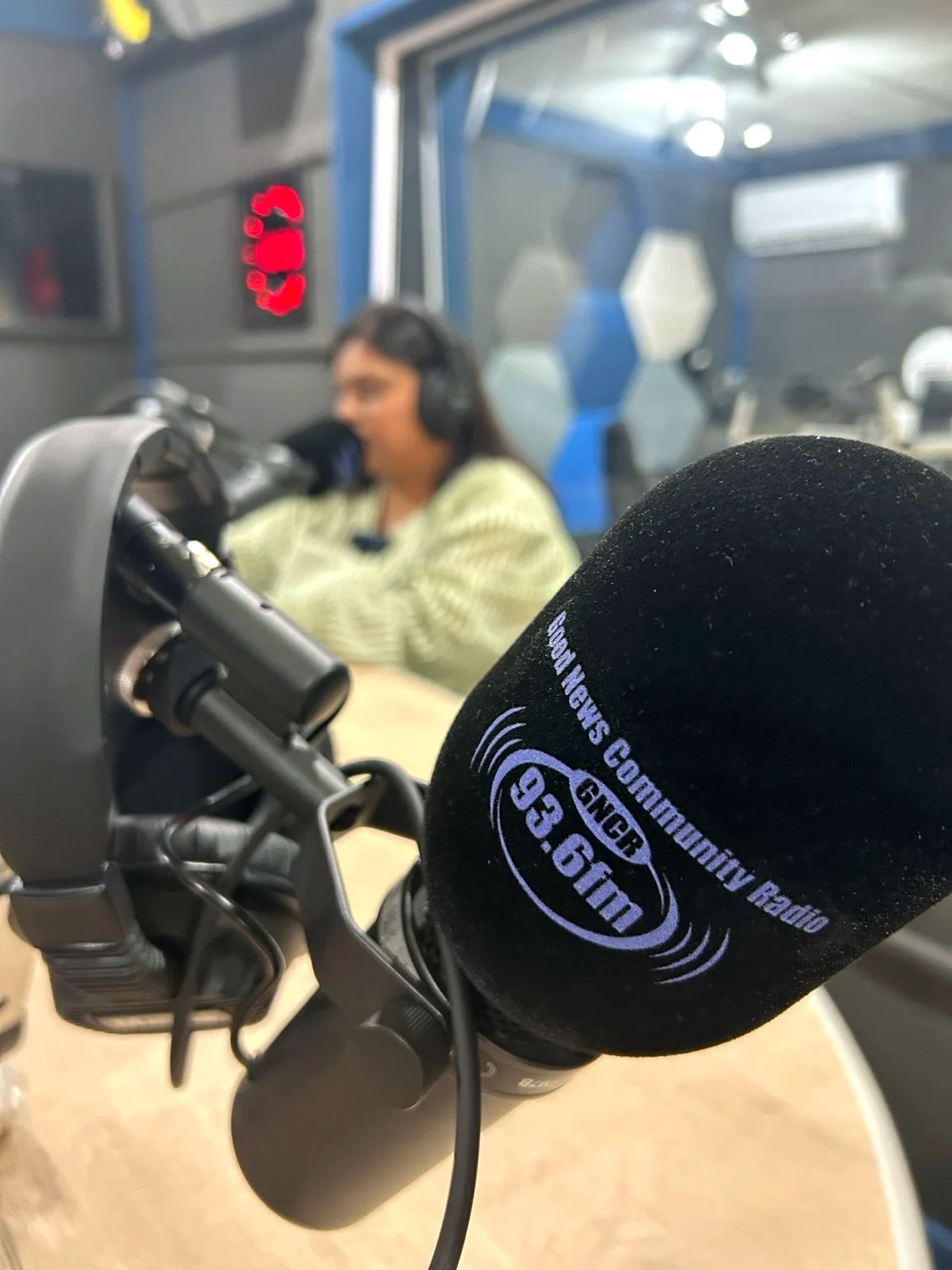 Cornelia Moodley speaking and sharing encouragement publicly